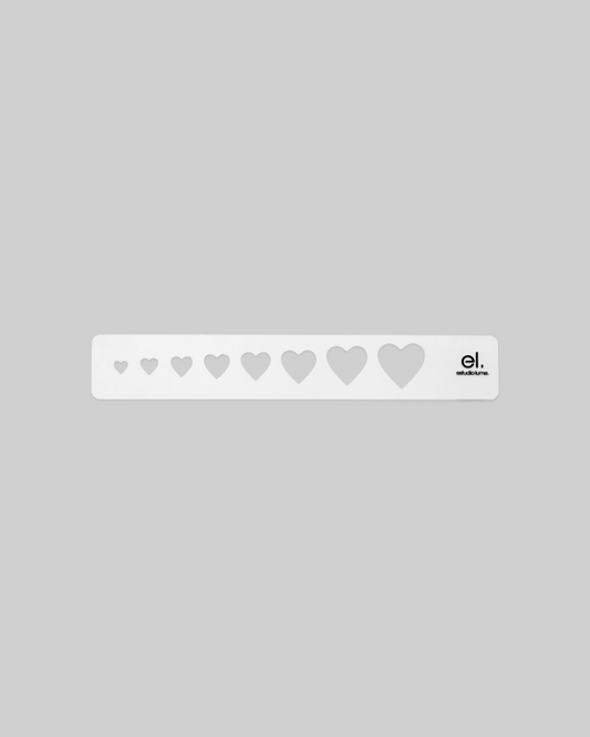 KIT GABARITO 6 RÉGUAS PARA DESENHO