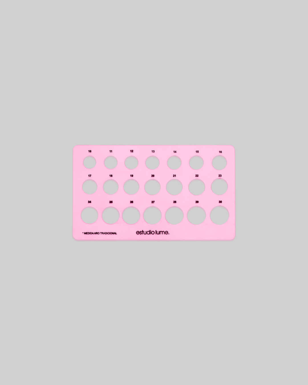 KIT GABARITOS ROSA 8 RÉGUAS