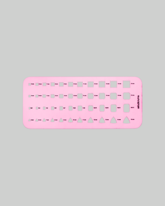 KIT GABARITOS ROSA 8 RÉGUAS